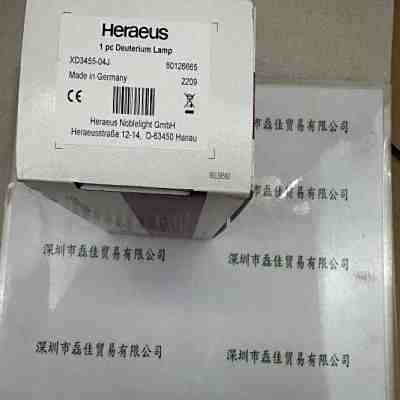 Heraeus贺利氏 Deuterium lamp XD3455-04J 80126665 氘灯