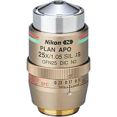 NIKON      尼康      CFI Plan Apo Lambda S 25XC Sil     显微镜物镜