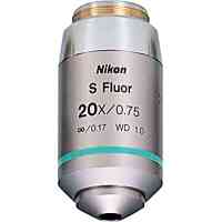 NIKON      尼康      CFI Super Fluor 20X     显微镜物镜