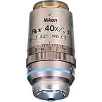NIKON      尼康      CFI Super Fluor 40XC     显微镜物镜