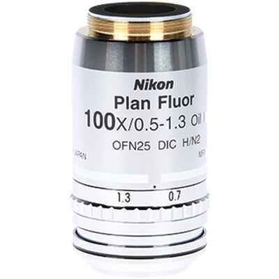 NIKON      尼康      CFI Plan Fluor 100XS Oil     显微镜物镜