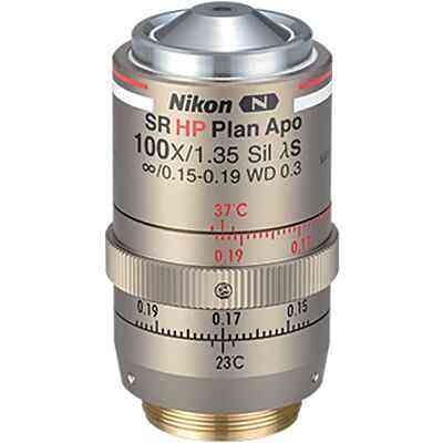 NIKON      尼康      CFI SR HP Plan Apo Lambda S 100XC Sil     显微镜物镜