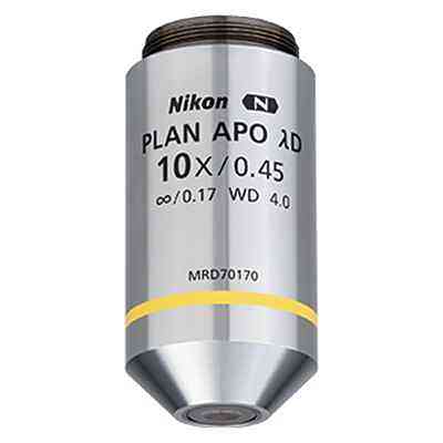 NIKON      尼康      CFI Plan Apochromat Lambda D 10X     显微镜物镜