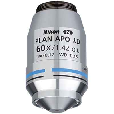 NIKON      尼康      CFI Plan Apochromat Lambda D 60X Oil     显微镜物镜