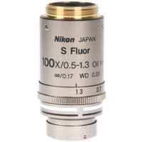 NIKON      尼康      CFI Super Fluor 100XS Oil     显微镜物镜