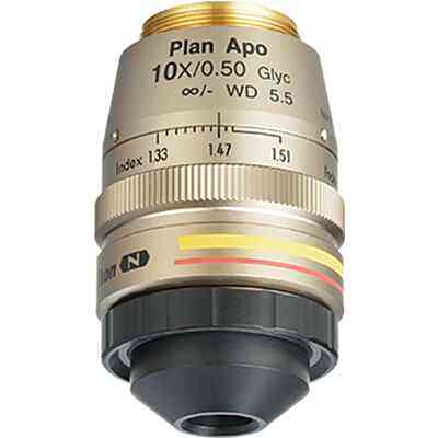 NIKON      尼康      CFI Plan Apo 10XC Glyc     显微镜物镜