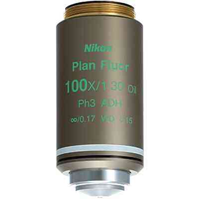 NIKON      尼康      CFI Plan Fluor ADH 100X Oil     显微镜物镜