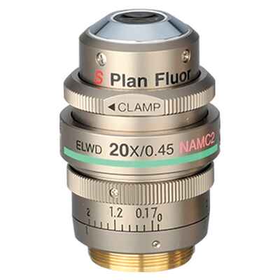 NIKON      尼康      CFI S Plan Fluor ELWD NAMC 20XC     显微镜物镜