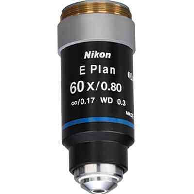 NIKON      尼康      CFI E Plan Achromat 60X     显微镜物镜